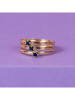 BY COLETTE Gold-Ring "Abbie" mit Zirkonias