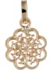 L instant d Or Gouden hanger "Médaillon flora"
