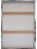 Orangewallz Kunstdruk op canvas "Mountain Lake Botanic Touch" - (B)50 x (H)70 cm
