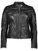 Buffalo Lederjacke in Schwarz