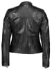Buffalo Lederjacke in Schwarz