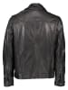 Capitano Lederjacke "James" in Schwarz