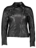 7eleven Lederjacke "Cania" in Schwarz