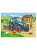Ravensburger 2x12tlg. Puzzle "Baustelle und Bauernhof" - ab 3 Jahren