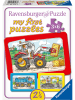 Ravensburger 3x6tlg. Puzzle "Bagger, Traktor und Kipplader" - ab 2 Jahren