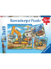Ravensburger Puzzle (3x 49 szt.) "Large construction vehicles" - 5+