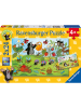 Ravensburger Puzzle (2x 24 szt.) "The mole in the garden" - 4+