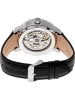 Heritor Automatikuhr "Ryder" in Schwarz/ Silber