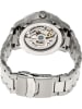 Heritor Automatikuhr "Ryder" in Silber/ Schwarz