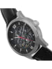 Heritor Automatikuhr "Jonas" in Schwarz/ Silber