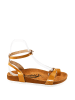 Moosefield Leren sandalen goudkleurig