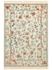 Nouristan Webteppich "Oriental Flowers - Samt" in Creme