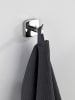 Wenko Roestvrijstalen wandhaken "Duo Mezzano" - (B)5,5 x (H)5,5 x (D)5,5 cm
