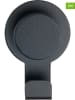 Wenko 2-delige set: wandhaken "Blandas" zwart - (B)5 x (H)7,5 x (D)2,5 cm