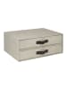 BigsoBox Schubladenbox "Birger" in Beige - DIN A4