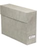 BigsoBox Documentenverzamelaar "Lovisa" beige - (B)9,5 x (H)24 x (D)33 cm