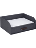 BigsoBox Dokumenten-Ablage "Walter" in Anthrazit  - (B)33,5 x (H)13 x (T)25,5 cm