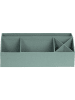BigsoBox Bureau-organizer "Elisa" groen - (B)33 x (H)12,5 x (D)12,5 cm