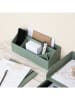 BigsoBox Schreibtisch-Organizer "Elisa" in Grün - (B)33 x (H)12,5 x (T)12,5 cm