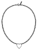 Liebeskind Halskette mit Schmuckelement - (L)45 cm