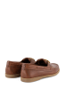 TRAVELIN' Leder-Mokassins "Exmouth" in Cognac