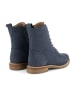 TRAVELIN' Leder-Boots "Montalivet" in Blau