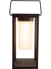 näve Solarny lampion LED w kolorze czarnym - wys. 28 cm