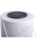 näve Decoratieve ledsolarlamp wit - (H)20 cm