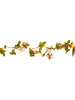 näve Ledlichtketting "Roosjes" groen/lichtroze - (L)420 cm