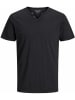 Jack & Jones Koszulka "Split" w kolorze czarnym