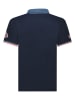 Geographical Norway Koszulka polo "Koptaine" w kolorze granatowym