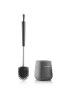 InnovaGoods WC-Garnitur in Grau - (H)43 x Ø 12 cm