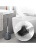 InnovaGoods WC-Garnitur in Grau - (H)43 x Ø 12 cm