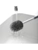 InnovaGoods WC-Garnitur in Grau - (H)43 x Ø 12 cm