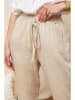 Rodier Lin Leinen-Hose in Beige