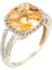 ATELIER DU DIAMANT Gouden ring "Divine" met diamanten