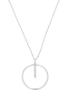 DIAMANTA Weißgold-Halskette "Cercle prodigieux" mit Diamanten - (L)42 cm