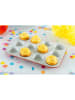 Dr. Oetker Muffinform "Die Maus" in Weiß/ Orange - (L)38,5 x (B)26,5 cm