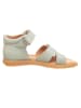 POM POM Leder-Sandalen in Mint