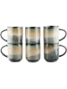 Björn 6er-Set: Kaffeetassen "Genesis" in Grau/ Beige - 400 ml