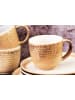 Björn 6er-Set: Kaffeetassen "Cosmos" in Beige - 300 ml