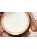Björn 6er-Set: Dessertteller "Cosmos" in Weiß/ Beige - Ø 21,5 cm