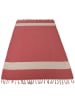 Samimi Hamamtuch "Dimand" in Rot - (L)180 x (B)100 cm