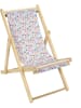 The Home Deco Kids Kinderligstoel "Liberty" meerkleurig/naturel - (B)80 x (H)69 x (D)49 cm