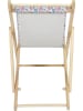 The Home Deco Kids Kinderligstoel "Liberty" meerkleurig/naturel - (B)80 x (H)69 x (D)49 cm