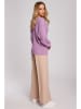 made of emotion Cardigan in Lila