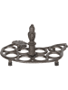 Clayre & Eef Eierhalter in Dunkelbraun - (B)21 x (H)12 x (T)16 cm