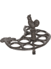Clayre & Eef Eierhalter in Dunkelbraun - (B)21 x (H)12 x (T)16 cm