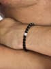 Pearline Bransoletka "Confiance" z obsydianem