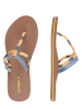 O'Neill Teenslippers "Venice Ditsy" oranje/blauw